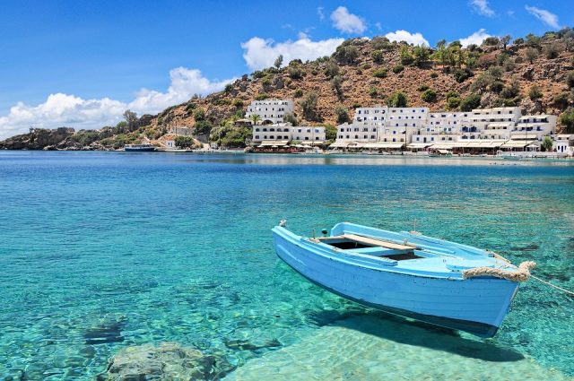 Crete Loutro village