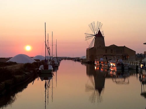 salt flats trapani